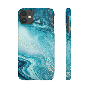 Ocean Marble Snap Phone Case