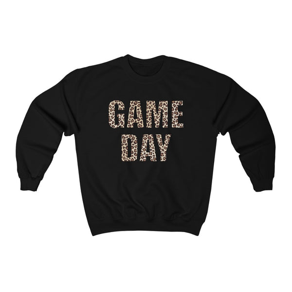 Game Day Leopard Print Unisex Sweatshirt