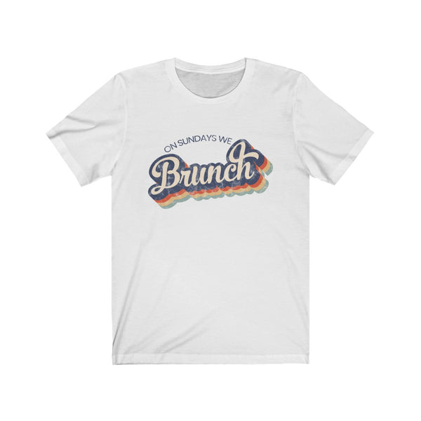 On Sundays We Brunch Unisex Tee