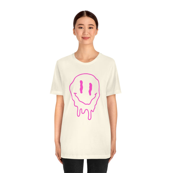 Melting Smiley Face Unisex Tee