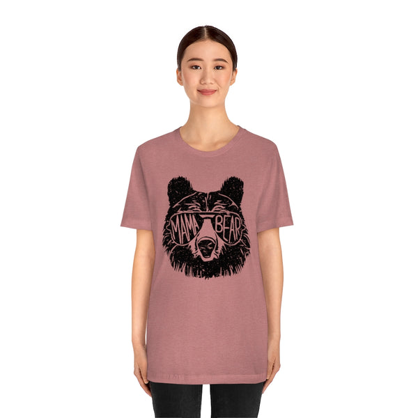 Cool Mama Bear Sunglasses Unisex Tee