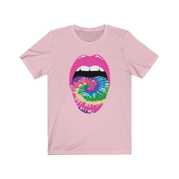 Swirl Tie Dye Tongue Out Tee