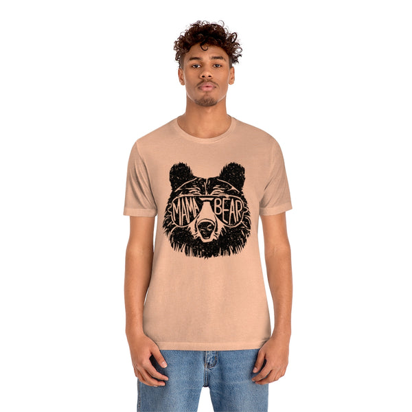 Cool Mama Bear Sunglasses Unisex Tee