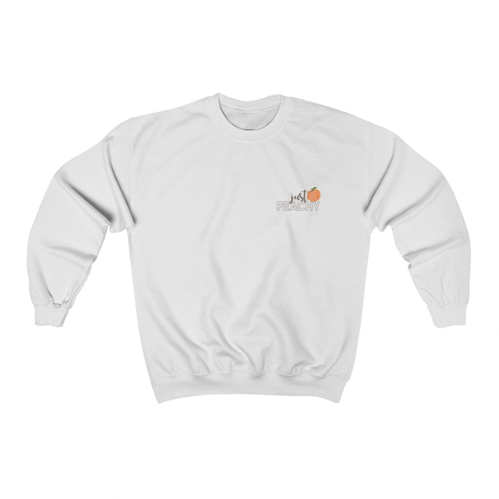 Just Peachy Unisex Crewneck Sweatshirt