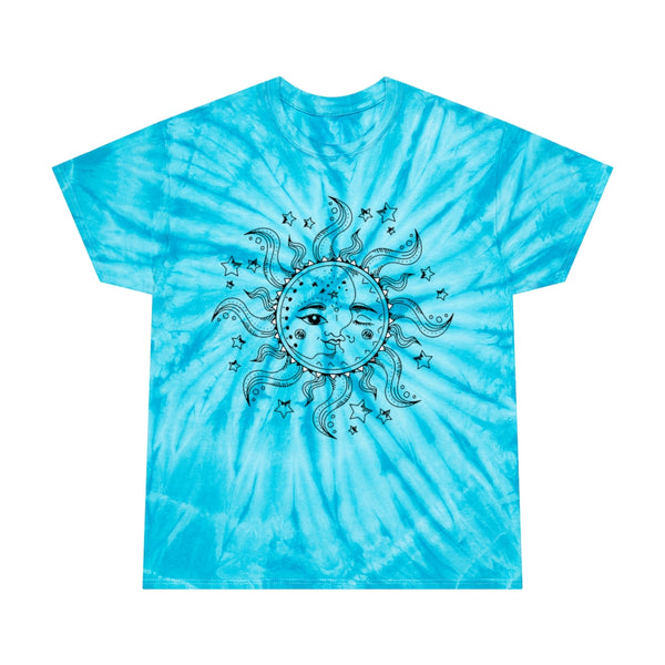 Sun and Moon Tie-Dye Unisex Tee