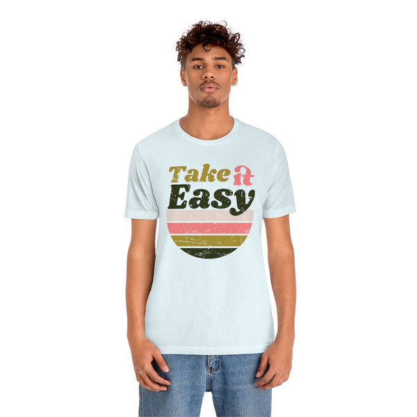 Take It Easy Stripes Unisex Tee