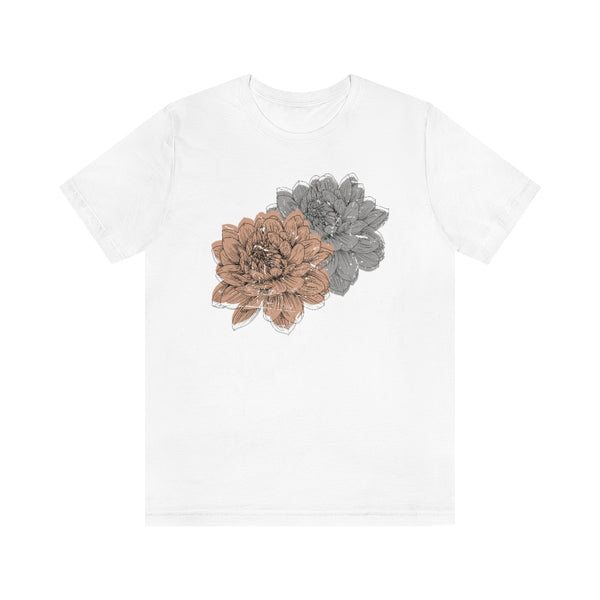 Grungy Flowers Unisex Tee