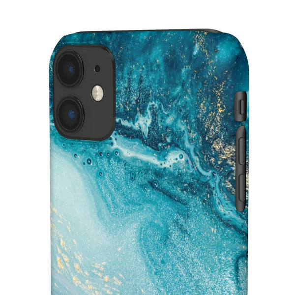 Ocean Marble Snap Phone Case