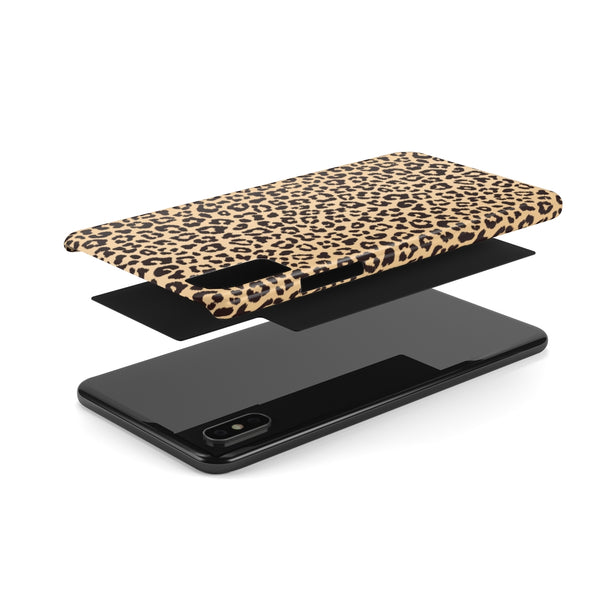 Leopard Print Snap Phone Case