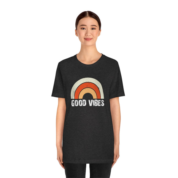 Good Vibes Orange Unisex Tee