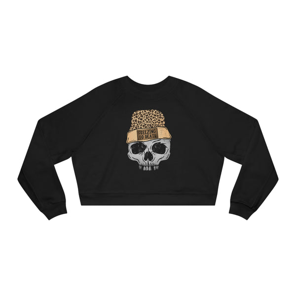 Freezing To Death Cropped Sweatshirt