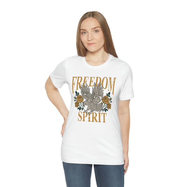 Freedom Spirit Eagle Grunge Unisex Tee