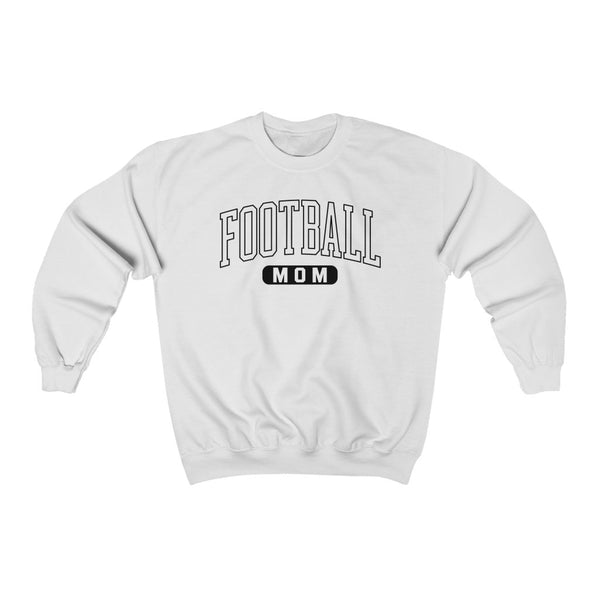 Football Mom Outlined Unisex Sweatshirt