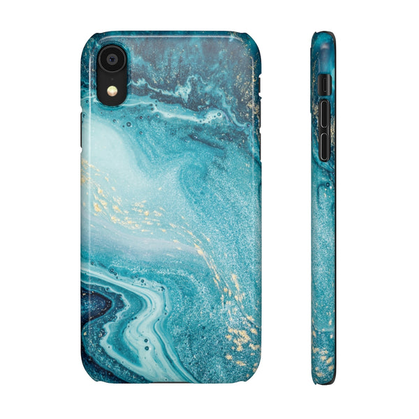 Ocean Marble Snap Phone Case