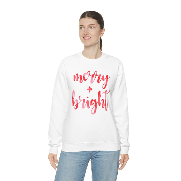 Merry & Bright Stripes Unisex Sweatshirt