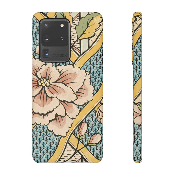 Floral Wallpaper Snap Phone Case