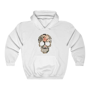 Multi Print Skull Unisex Hooded Sweatshirt