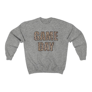 Game Day Leopard Print Unisex Sweatshirt