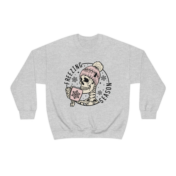 Freezing Season Skull Unisex Sweatshirt