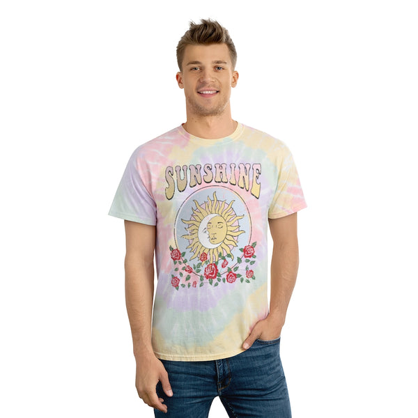 Sunshine Sun Moon Tie-Dye Unisex Tee
