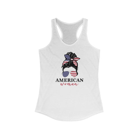 American Woman Racerback Tank