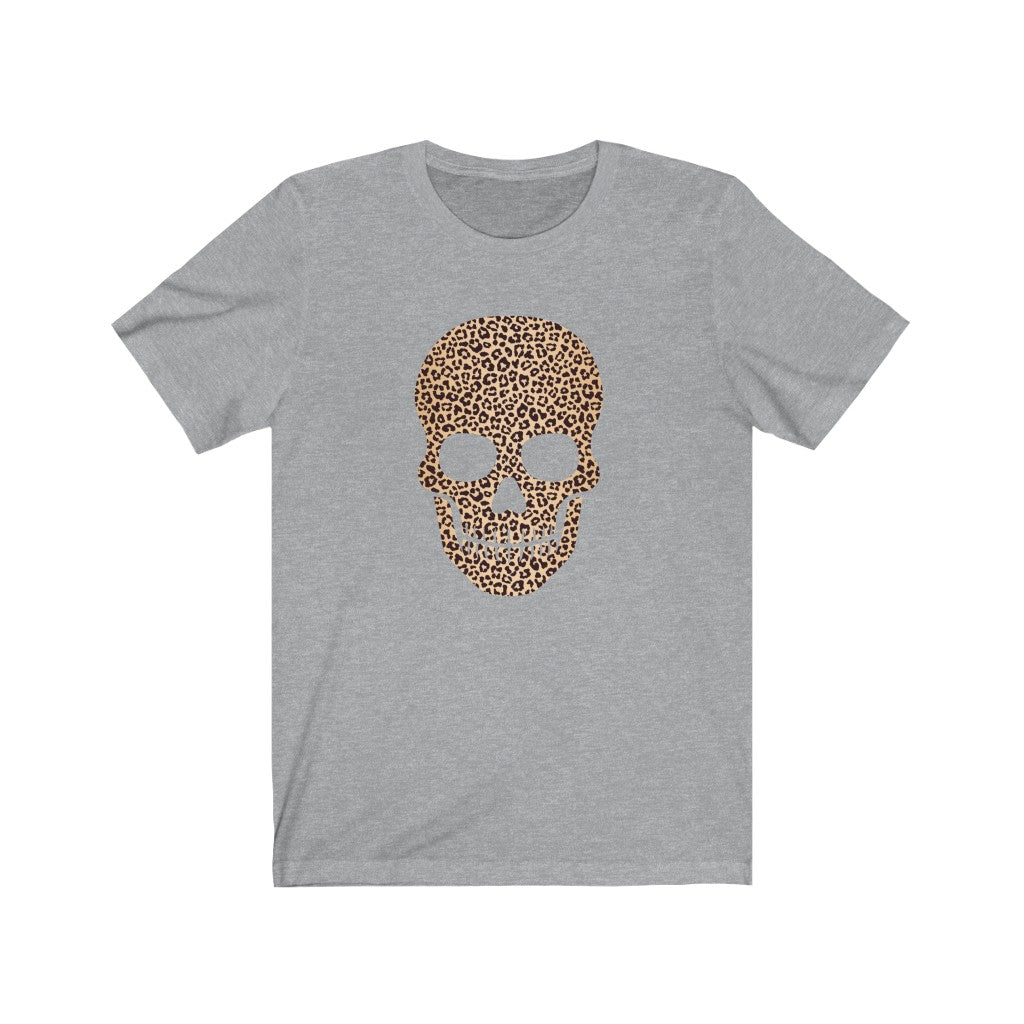 Skull Head Stylish Leopard Unisex Tee – Always Mama