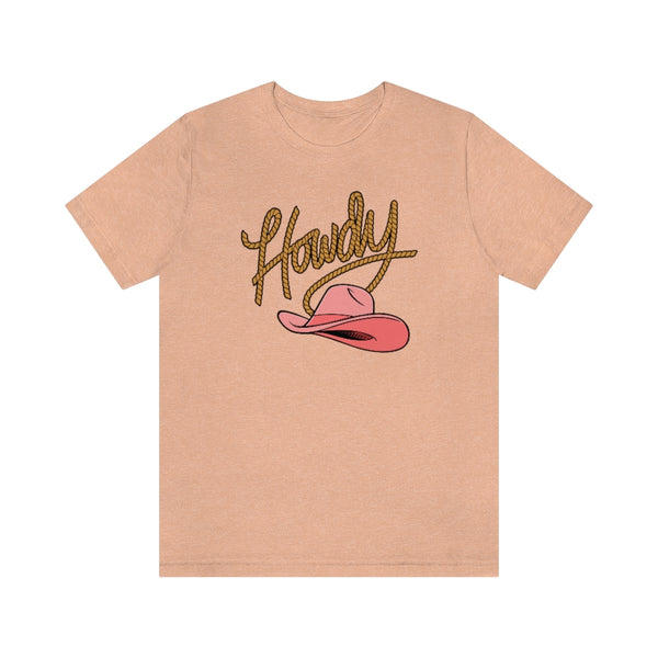 Howdy Hat Unisex Tee