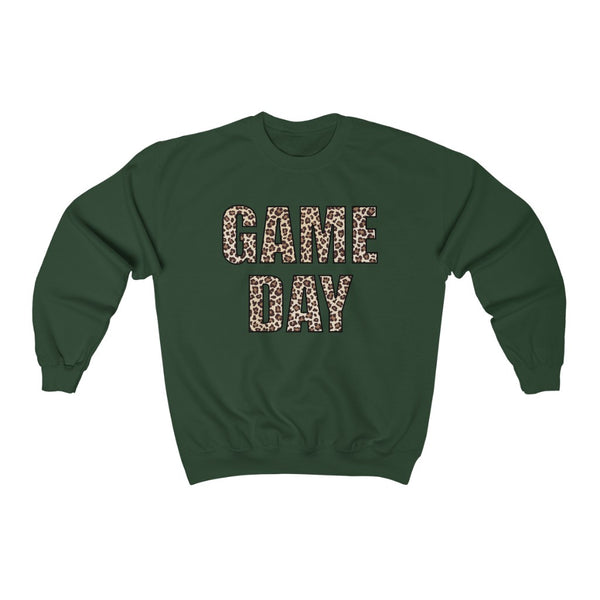 Game Day Leopard Print Unisex Sweatshirt