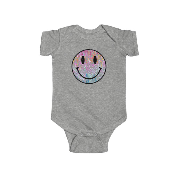 Big Smiley Face Infant Bodysuit