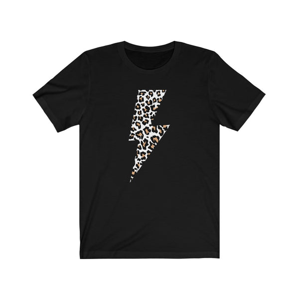 Leopard Lightning Bolt Unisex Tee