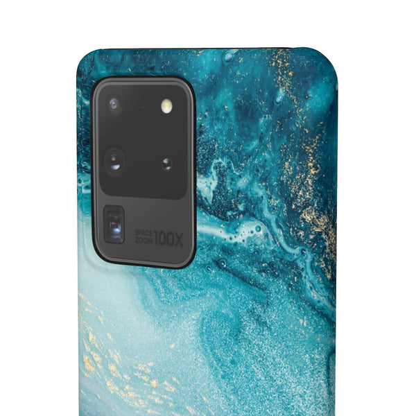 Ocean Marble Snap Phone Case