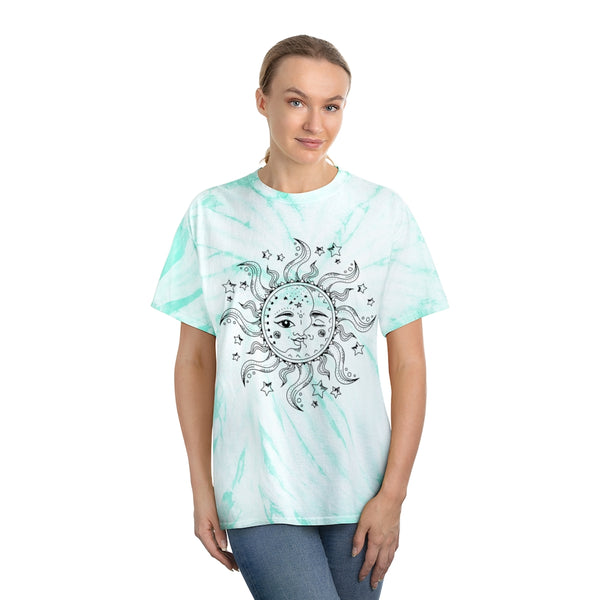 Sun and Moon Tie-Dye Unisex Tee
