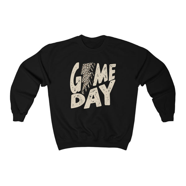 Game Day Leopard Bolt Unisex Sweatshirt