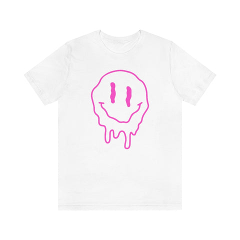 Melting Smiley Face Unisex Tee