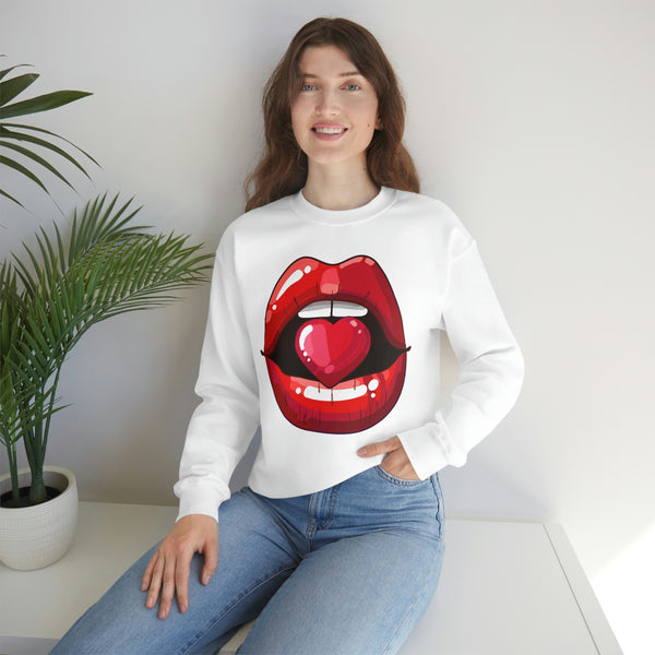 Love Lips Valentine Unisex Sweatshirt