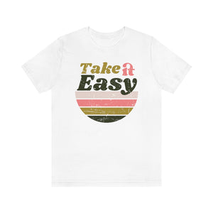 Take It Easy Stripes Unisex Tee