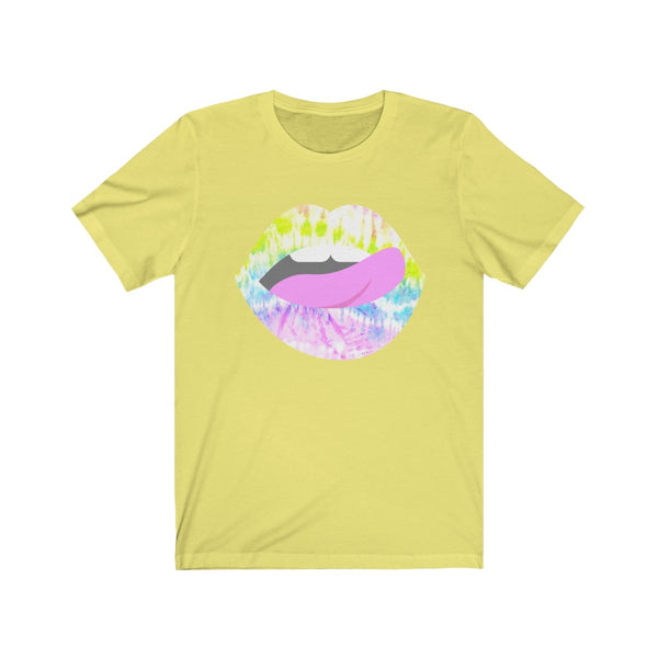 Tie Dye Lips Teeth Unisex Tee