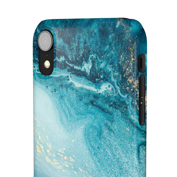 Ocean Marble Snap Phone Case