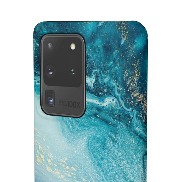 Ocean Marble Snap Phone Case