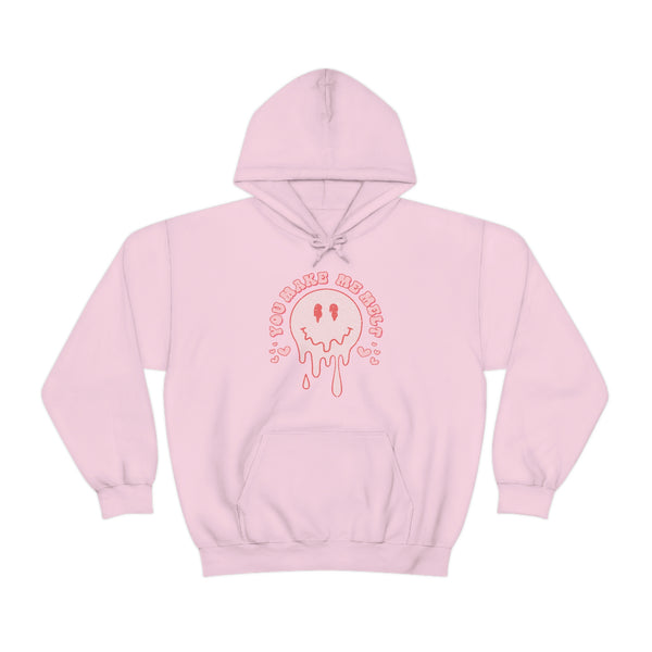 You Make Me Melt Smiley Face Unisex Hoodie