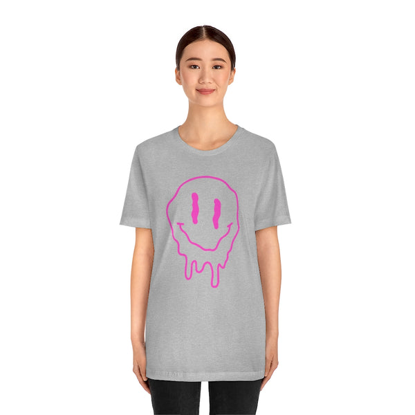 Melting Smiley Face Unisex Tee