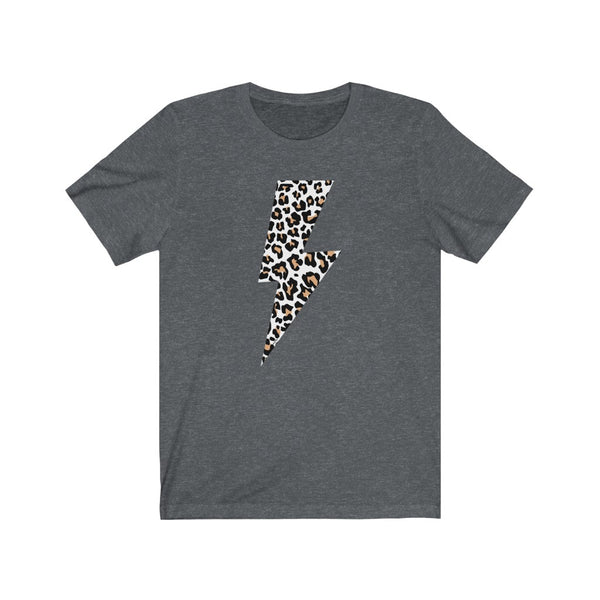 Leopard Lightning Bolt Unisex Tee
