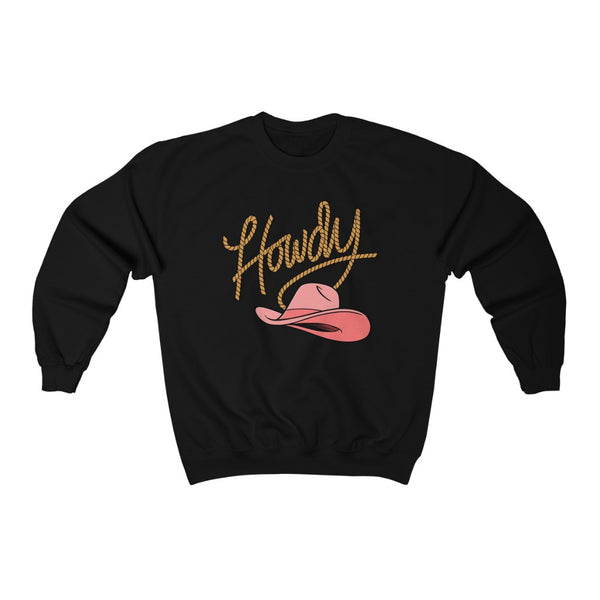 Howdy Hat Unisex Sweatshirt
