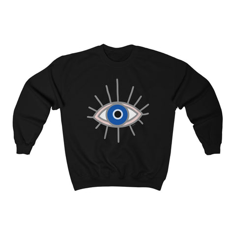 Evil Eye Unisex Crewneck Sweatshirt