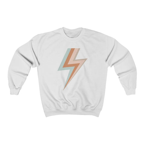 Striped Bolt Unisex Sweatshirt