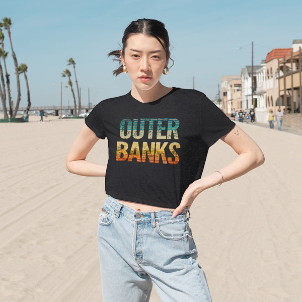 Outer Banks Cropped Tee