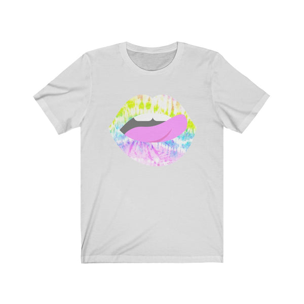 Tie Dye Lips Teeth Unisex Tee