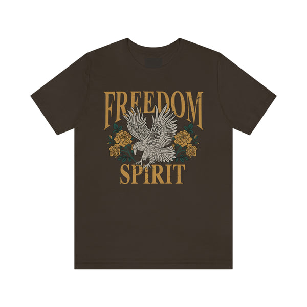 Freedom Spirit Eagle Grunge Unisex Tee