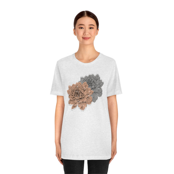 Grungy Flowers Unisex Tee