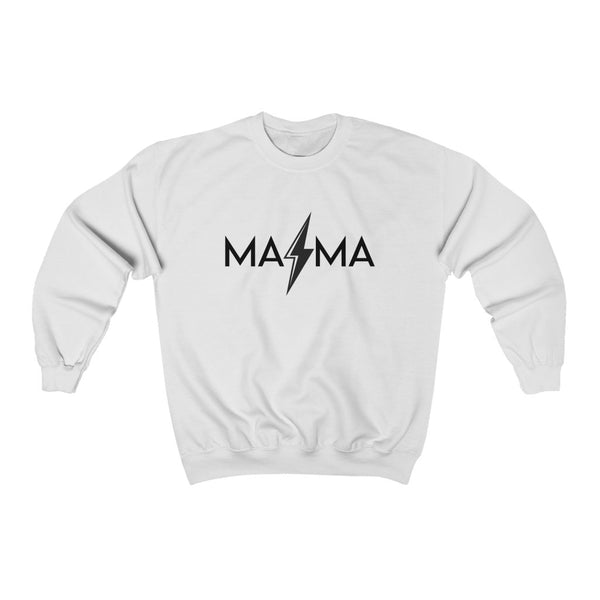 Mama Lightning Bolt Unisex Crewneck Sweatshirt